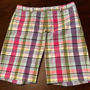 Lauren Ralph Lauren Multicolor Plaid Women's Golf Shorts